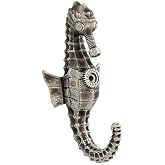 Unicorn Studios AT09041AD Steampunk Seahorse Wall Hook, Antique Nickel