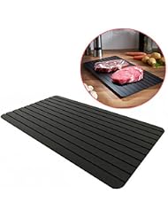 Quadow Defrost Tray,Easy Thaw Tray Defrost Food Quickly and Safely,No Power,No Chemistry (11.6x8.2 inch)