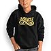 Infinite~Lists Teenagers Fashion Hoodies Custom Pulloversr Black M