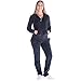 Mavis Garments Womens 2 Piece Sweatsuits Tracksuits Velvet Outfits Hoodie & Pant