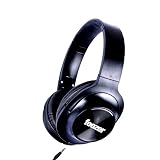 Feezer S100 Extra Bass Noise Cancellation Over The Ear Wired Headphone With Mic (Black)