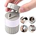 Podinor Pill Cutter Splitter, Vitamin Tablet Splitter Crusher, Multifunction 3 in 1 Medicine Grinder with Small Pill Box Container