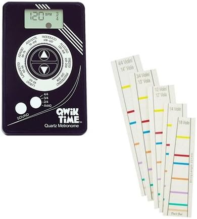 Don't Fret finger board marker (Position Indicator) 1/8 + Quartz QT5 Metronome