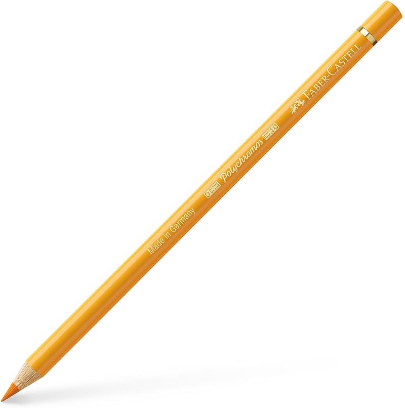 Faber-Castell Polychromos Colour Pencil 109 Dark Chrome Yellow