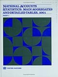 National Accounts Statistics : Main Aggregates and Detailed Tables, 2001, Department for Economic and Social Affairs Statistics Division Staff, 9211614643
