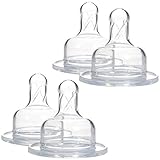 Dr. Brown`s Natural Flow Level 3 Wide Neck Nipple - 4 Nipples