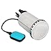 SUPER DEAL Submersible pump Stainless Steel Sump Pump Dirty/Clean Water Pump Pool Utility Pump w/ 25ft Cable and Float Switch (Stainless Steel)