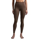 ALYNE Women’s High‑Waist Yoga Leggings | Leggings with Slimming Design Technology Brown