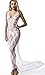 The Victory of Cupid White lace sexy trailing noble dress dress sexy underwear Long Gown, White, One Size