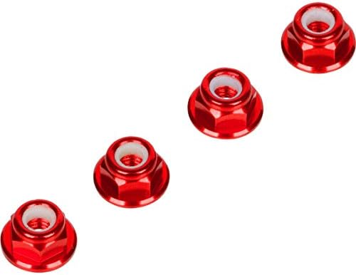 Traxxas Slash 2WD 4X4 Red Wheel Lock Nuts (Set of 4)