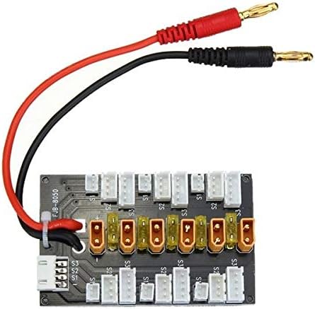 XT30 1S-3S LiPo Battery Parallel Charging Adapter Board Expansion Board with Balanced Cable Plug Power Module