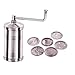 Stainless Steel Sev Maker and Sancha, Manual Pasta Maker, Silver Color