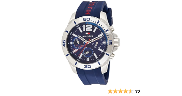 Tommy Hilfiger NOLAN MEN's NAVY DIAL WATCH - 1791142: Buy Online at Best  Price in UAE - Amazon.ae