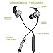 Biasound Bluetooth Headphones, Magnetic Sweatproof in Ear Sport Wireless Bluetooth Headphones Earphones with Microphones for iPhone X
