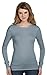 Bella Women's Irene Long Sleeve Thermal T-Shirt - SOFT PINK - X-Large