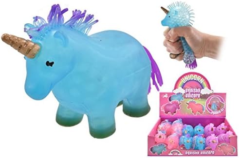 blue unicorn squishy