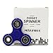 Mizzuco Miz-Toy-BS Tri-Spinner Fidget Toy with Premium Hybrid Ceramic Bearing(Blue &Amp Black), Blue/Black