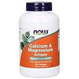 NOW Foods Calcium/Magnesium Plus Vitamin D and Zinc, 120 Softgels