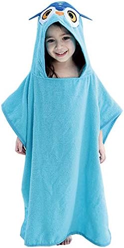 Maleroads Soft Cotton Baby Bath Towel Beach Towel Bathrobe for Kids 0-8 Years