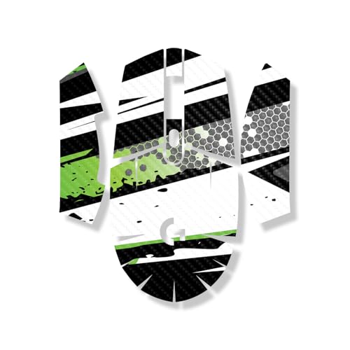 Carbon Fiber Mouse Skin Compatible with Logitech G305 Lightspeed - Grunge Green…
