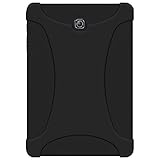 AMZER Rugged Silicone Skin Jelly Case for Samsung GALAXY Tab S2 8.0 SM-T710, Black (AMZ97951)