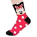 Kikiya Socks Disney Pixar Character Series Women's Original Crew Socks (Mickey Friends_4pairs)