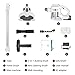 MOOSOO Cordless Vacuum Cleaner 2-in-1 Strong 15Kpa & LED Headlights & 8-cell battery Stick Vacuum