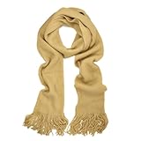 TrendsBlue Classic Soft Unisex Solid Color Warm Winter Scarf - Diff Colors