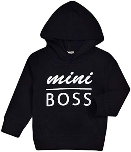 Kids Baby Boy Girl Hooded Sweatshirt Tops Casual Hoodie Pocket Fall Winter