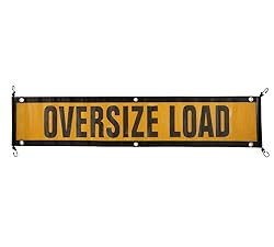Mytee Products 2 Pack 12"x60" Oversize Load Sign