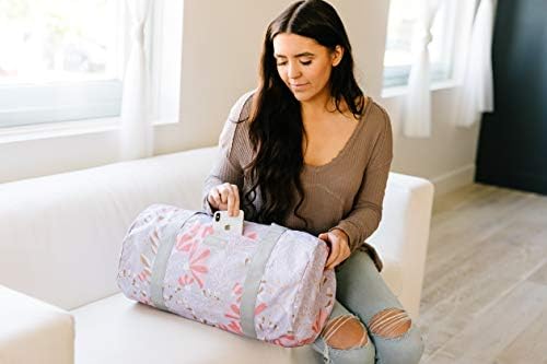 Jadyn B 19” Barrel Womens Duffel/Gym/Weekender Bag 6 Jadyn B 19” Barrel Womens Duffel/Gym/Weekender Bag