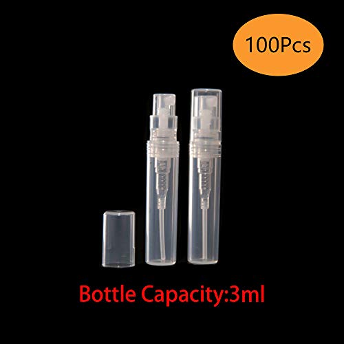 MorningRising Sayhi 100pcs 3ml Mini Spray Bottle Portable Cute Perfume Mouthwash Atomizer - Thumbnail 2