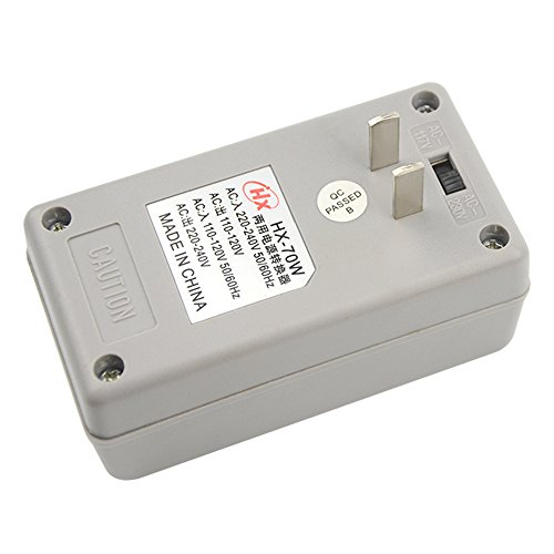 WGCD 35 Watt International Travel Voltage Converter Power Transformer 110v to 220v or 220v to 110v