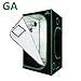 GA Grow Tent 48″x48″x80″ Reflective Mylar Hydroponic Grow Tent with Observation Window and Waterproof Floor Tray for Indoor Plant Growing 4×4 (for 4 Plants)thumb 1