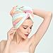 AuroTrends Microfiber Hair Turban,Hair Towel Wrap Turban- Super Absorbent,Unique Design,Rainbow(1 Pack)