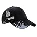 ATOFUL Baseball Hats Summer Hats for Men/Women, Adjustable Outdoor Sport Hats Cap(Black)