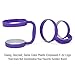 F-32 Handle - 19 COLORS - 20oz Size - Compatible with 20 Oz YETI Tumbler Travel Mug (20OZ, PURE PURPLE)