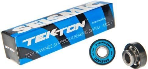Seismic Tekton ABEC 7 Skateboard Bearings ~ World Record Speed! by Seismic Wheels