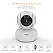 UNIOJO 1080P FHD WiFi IP Security Camera Wireless Indoor Camera Compatible with Alexa, Cloud Service Available, Motion Detection, 2-Way Audio Surveillance Monitor for Baby/Elder/Pet