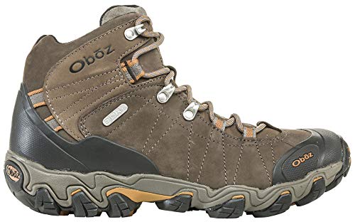 Oboz Men's Bridger BDRY Hiking Boot,Sudan,12 M US - Thumbnail 2