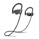 ANKEDZ toto1 Bluetooth Headphone, Wireless V4.1 Sport Headphones, Noise Cancelling Earphones and Lightweight Sweat proof Headsets with Mic for Running