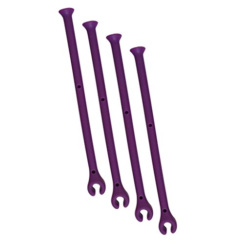 Wine GlassTether Stemware Saver Holder - Flexible Dishwasher Attachment (Purple, 4) - Thumbnail 7