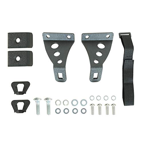 EAG Hi Lift Jack Mount Hood Hinge Door Hinge Bracket Fit for 2007-2019 Jeep Wrangler JK JL
