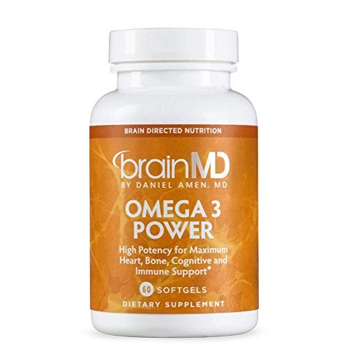 Dr. Amen brainMD Omega3 Power 60 Capsules Joint, Heart & Immune