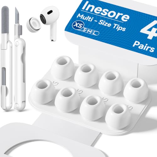 4 Pairs Replacement Ear Tips