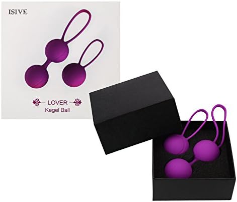 Female Kegel Weights Balls Pelvic Floor Ball Exercise Products , 2 Phases Ben Wa Weighted Balls with Strings for Beginners Advanced Experts - 100% Medical Degree &amp; Safe Guarantee