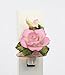 Cosmos 2125 Fine Porcelain Lighted Purple Rose Night Light, 3-1/2-Inch