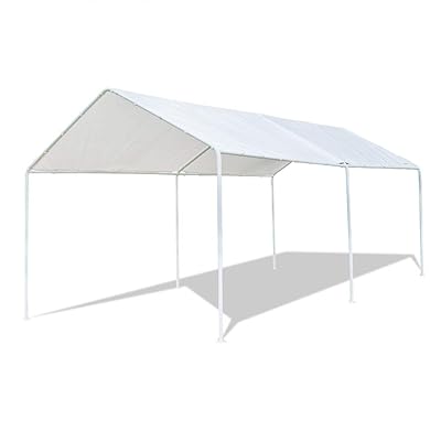 Auvent de carport amélioré Vingli 10 x 20