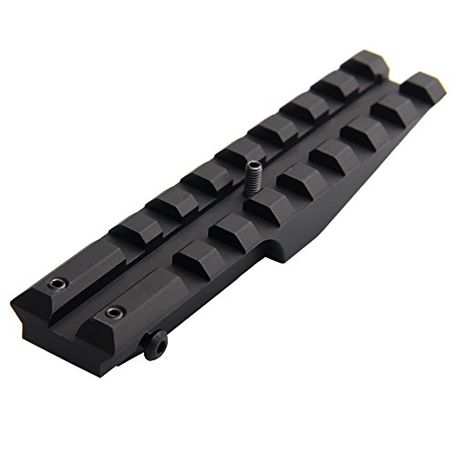 Bumlon Low Profile Picatinny Scope Mount Rail for AK Series Rifles AK Rear Sight Rail