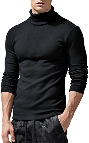 Long Sleeves Men T-Shirt Crew-Neck V-Neck
